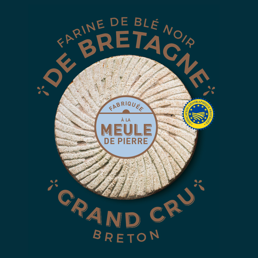 Dénomination produit Ar Milin Coz, Farine de blé noir de Bretagne, Grand Cru Breton